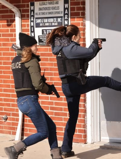 Intelligence Ladies in Action - tall - Chicago PD Season 11 Episode 7