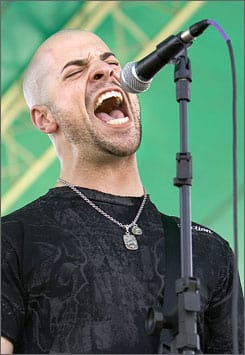 Daughtry Chris Daughtry: Singing with the Bulls