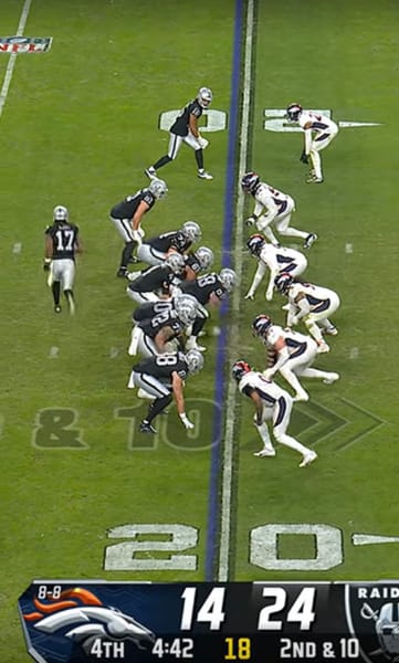 Raiders vs Broncos - NFL