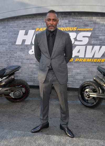 Idris Elba Promotes Hobbs and Shaw