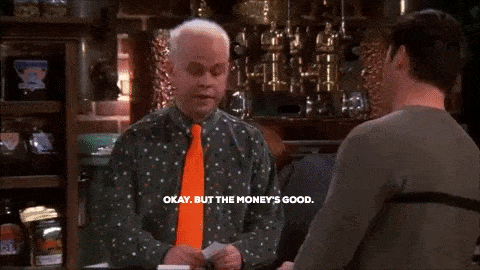 Gunther at Central Perk - Friends