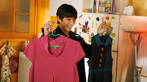 Justin Picks out Outfits