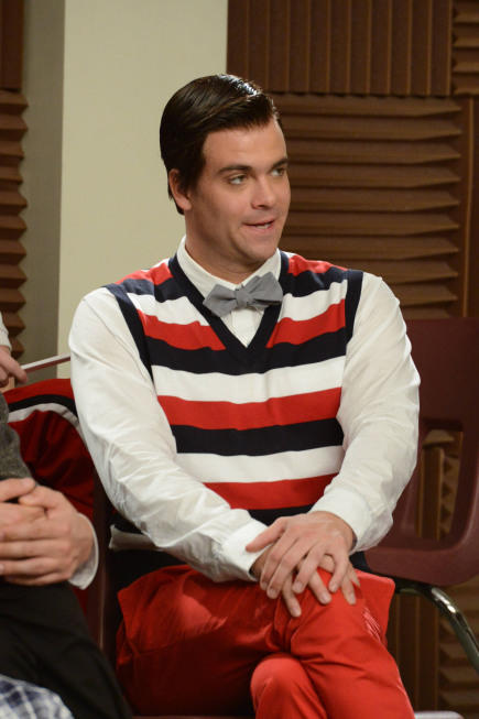 Puck as Blaine