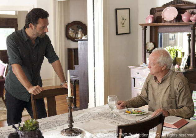 Rick and Hershel