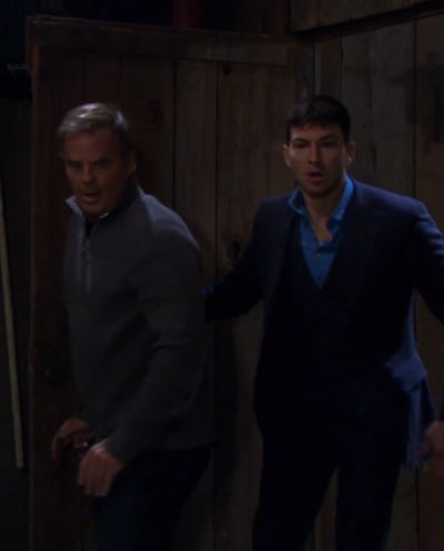 Alex and Justin Rescue Bonnie - Days of Our Lives