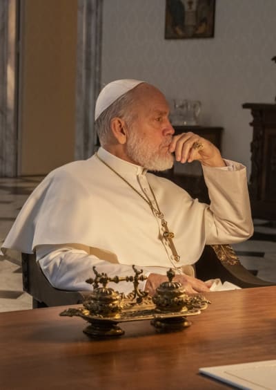 Contemplating Pope John - The New Pope Season 1 Episode 6