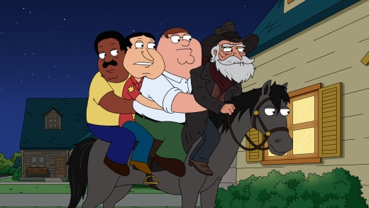 Reconnecting With Old West - Family Guy