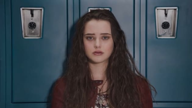 Hannah by her locker - 13 Reasons Why