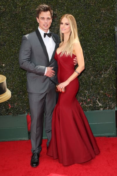 Darin Brooks and Kelly Kruger at 45th Annual Daytime Emmys