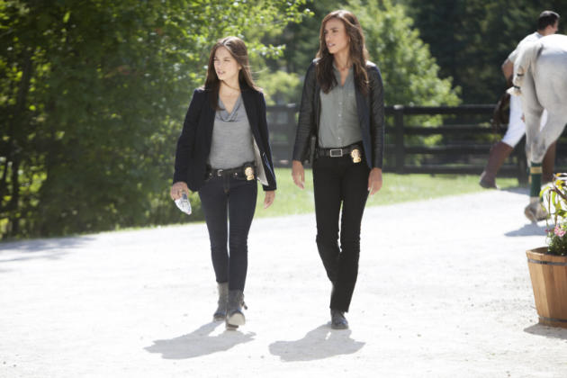 Catherine and Tess on a Case