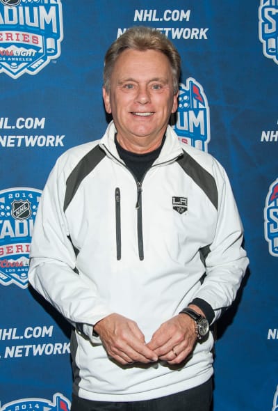 Pat Sajak participa de eventos da NHL