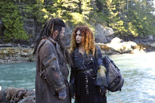 Nyko and Luna - The 100 Season 4 Episode 4