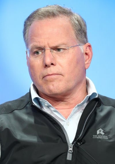 David Zaslav of the Discovery Network speaks during the Summer 2018 Television Critics Association Press Tour