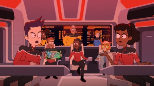 At the Com - Star Trek: Lower Decks Season 1 Episode 8