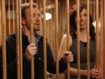 Hodgins and Angela in Jail