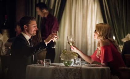 Arrow Preview Photos: Olicity Dinner & Canaries Rematch!