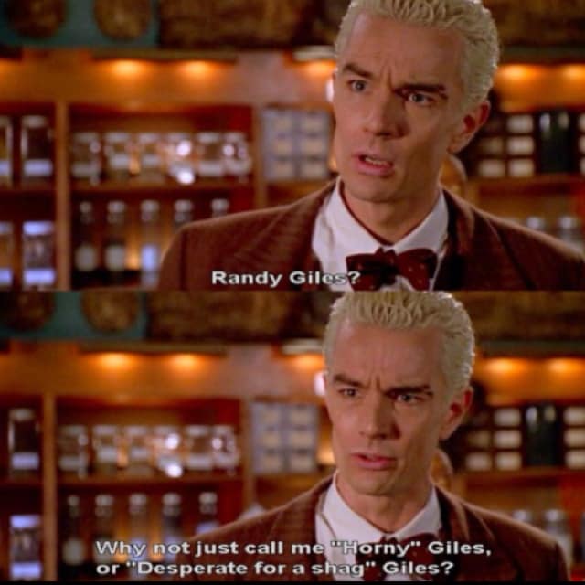 Buffy the Vampire Slayer Season 6 episode 8, "Tabula Rasa"