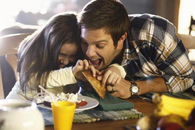 Father/Daughter Moment
