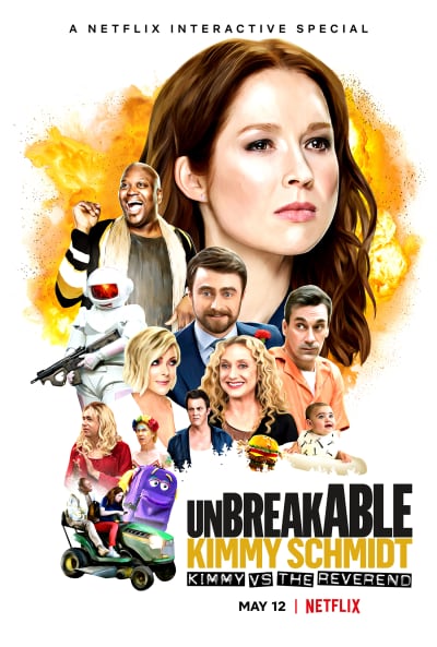 Cartel irrompible de Kimmy Schmidt Finale