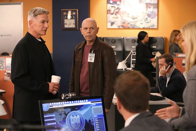 "Yeah boss." NCIS