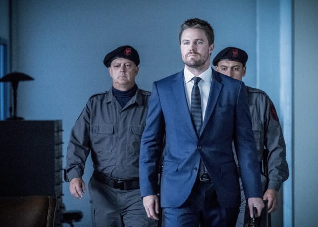 Seriously What Is That Symbol - Arrow Season 6 Episode 5