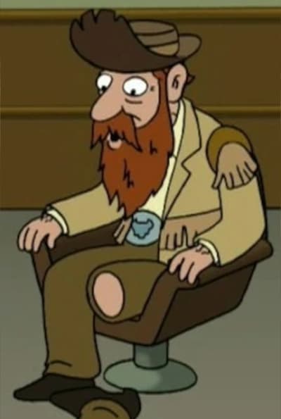 Old Man Waterfall takes the stand - Futurama Season 3 Episode 5