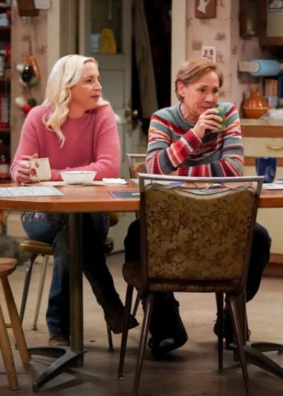 Sharing a Coffee - The Conners Season 4 Episode 10