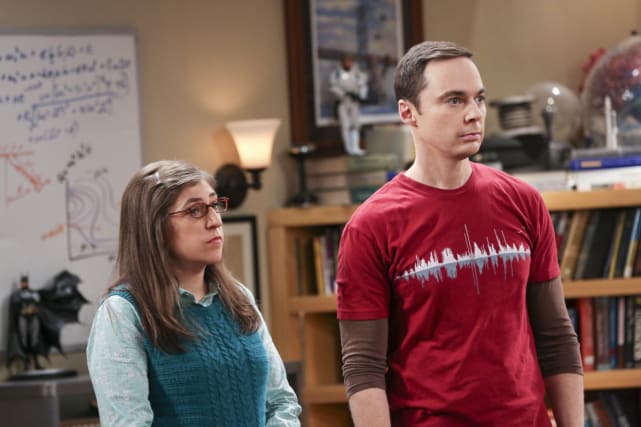 Amy and Sheldon are Still Reeling From That Trip - The Big Bang Theory Season 10 Episode 12
