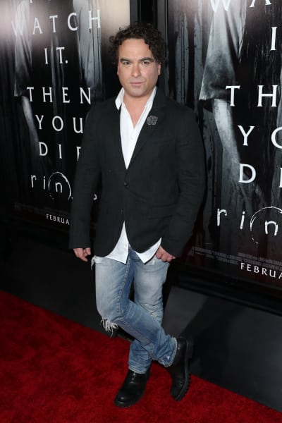 Johnny Galecki Attends Fan Screening of Rings