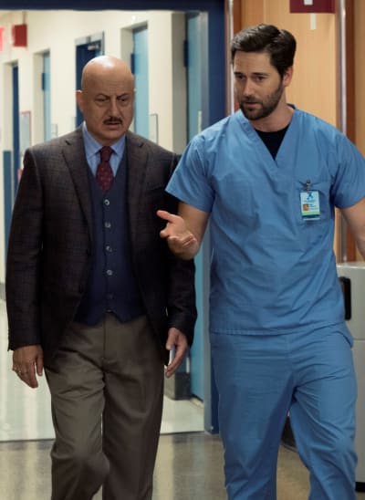 Max and Kapoor On the Move - Tall  - New Amsterdam Season 2 Episode 1