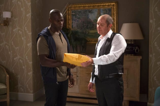 Red Meets Dembe - The Blacklist Season 2 Episode 1