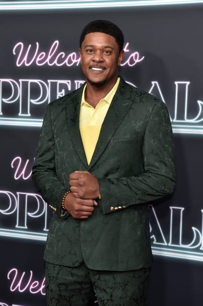 Pooch Hall attends the Los Angeles premiere of Hulu's "Welcome to Chippendales" 