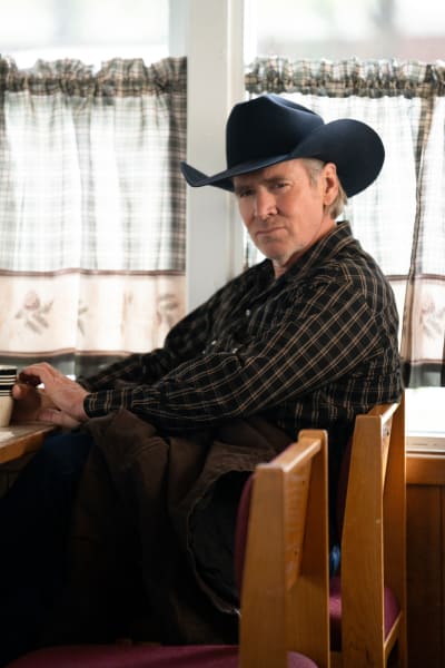 Garrett Looking Smug as Usual - Yellowstone Season 4 Episode 9