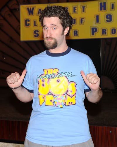 Dustin Diamond Poses at That Awesome 80's Prom