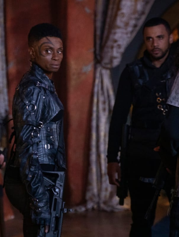 Indra and Miller - The 100 Season 7 Episode 1