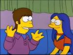Young Homer and Marge