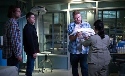 Supernatural Premiere Photos: Two Men and a Baby!