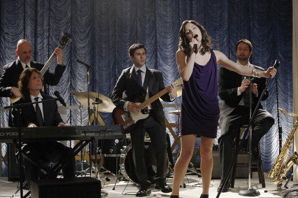 Karen on Stage