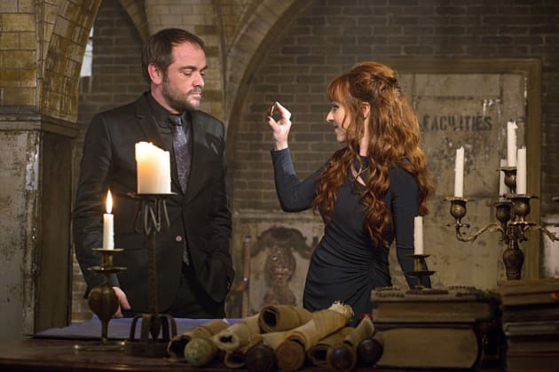 Crowley and Rowena - Supernatural Season 10 Episode 14