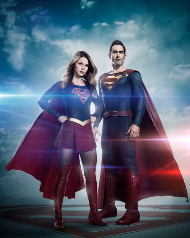 Supergirl & Superman!