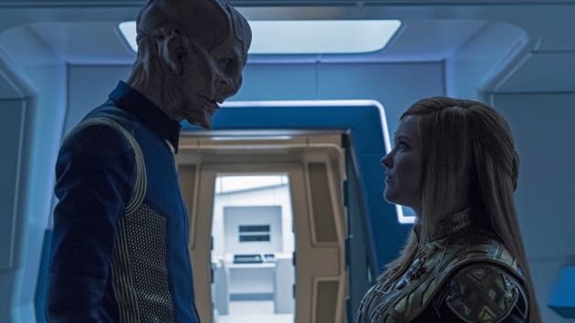 Kelpian and Cadet - Star Trek: Discovery Season 1 Episode 11