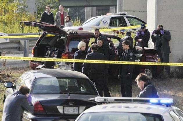 Scene of a Car Accident