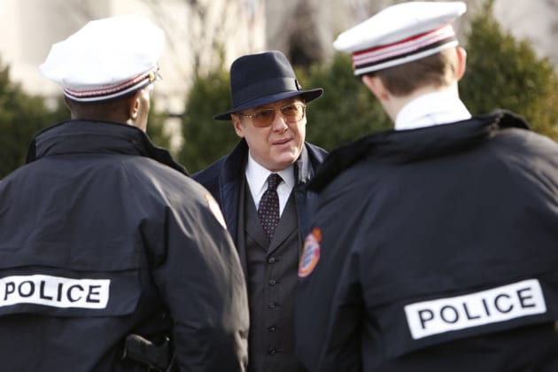 A friendly chat with the police - The Blacklist Season 4 Episode 13