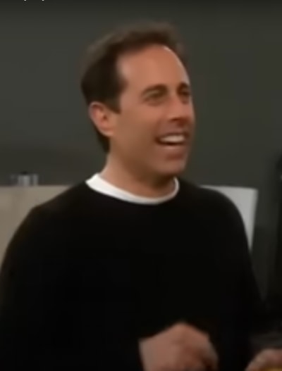 Jerry Seinfeld hears Marty's joke 