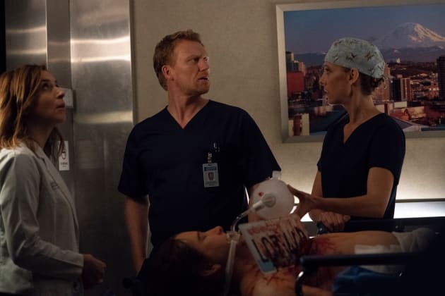 Grey s Anatomy The Link Meredith DeLuca Love Triangle Is The