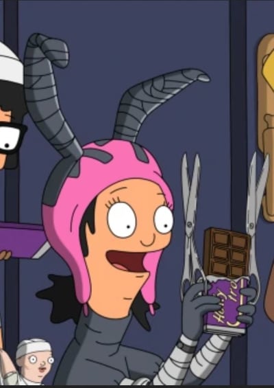 Louise As Scissorhands Bob's Burgers