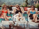 Girlfriends by the Pool - American Woman