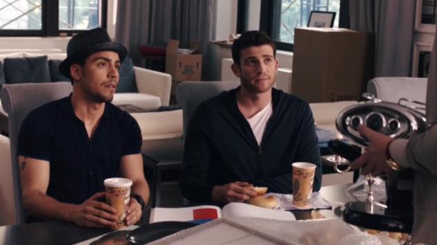 Ben and Cam at a Meeting