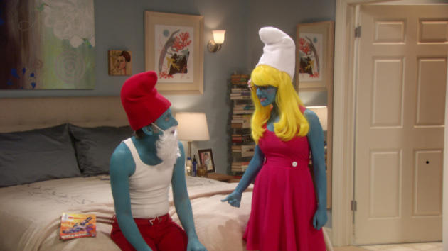 A Halloween Smurf