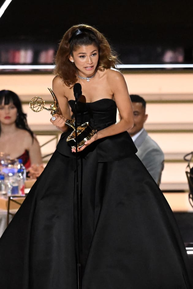 Zendaya Sets Emmy Record as Youngest Two-Time Acting Winner